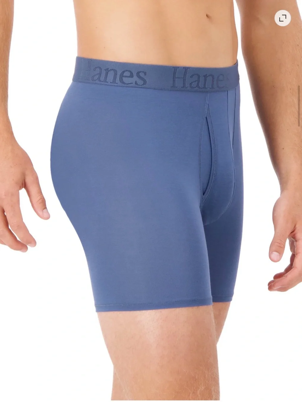 💜Hanes Originals Men's SuperSoft Boxer Brief Underwear, 3pack Size:Small (28-30)